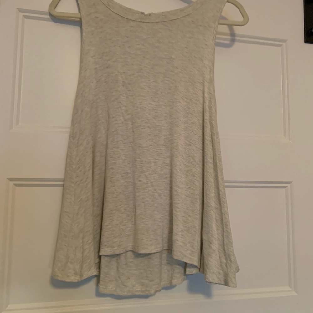 Open back tank